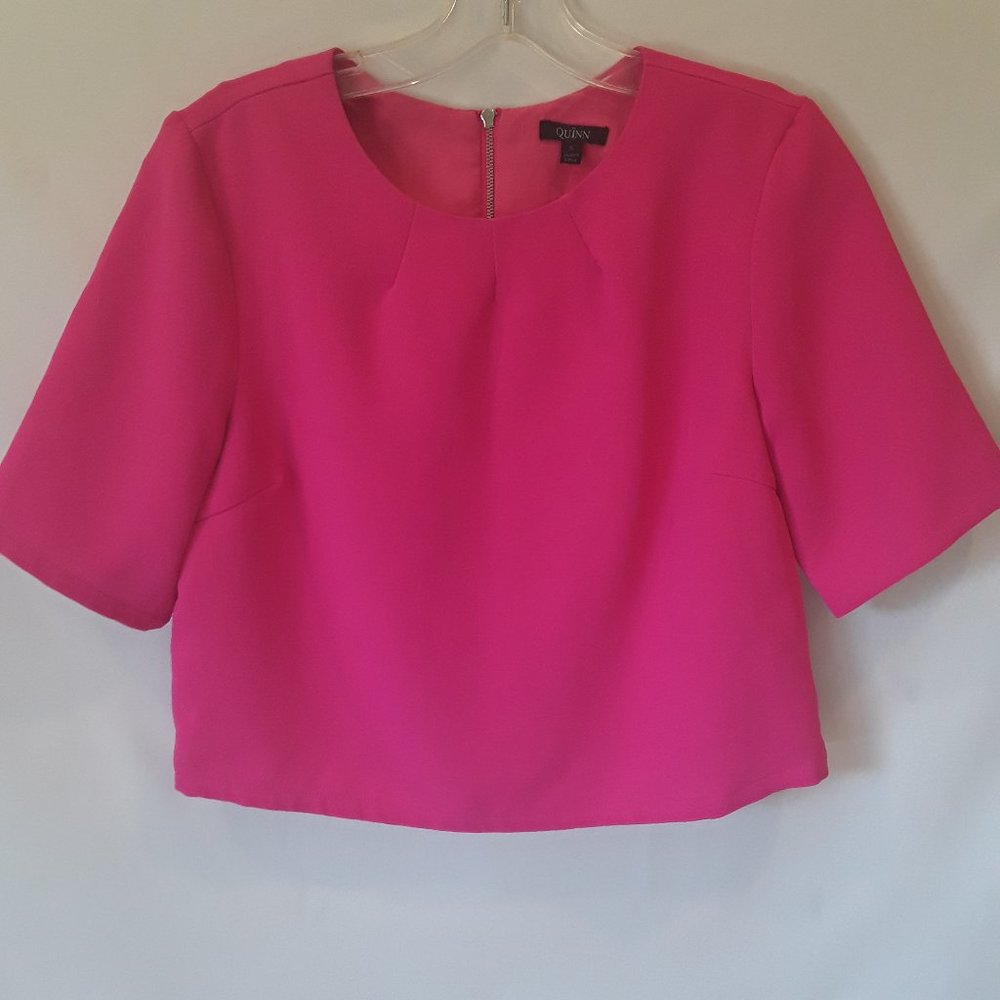 VGW-Quinn hot pink shell style top 4/16$